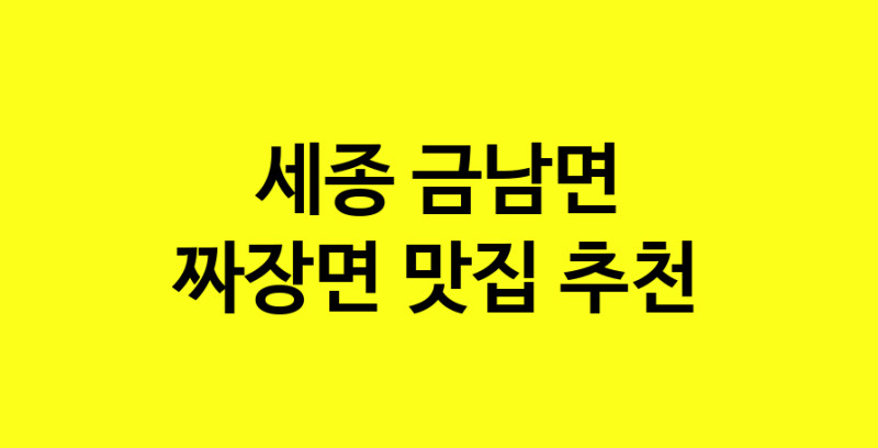 MAe.ma | 짜장면잘하는 맛집 추천합니다 세종 금남면에서 짜장면전문점 방문해 보세요 norang.Image3__800_800-90